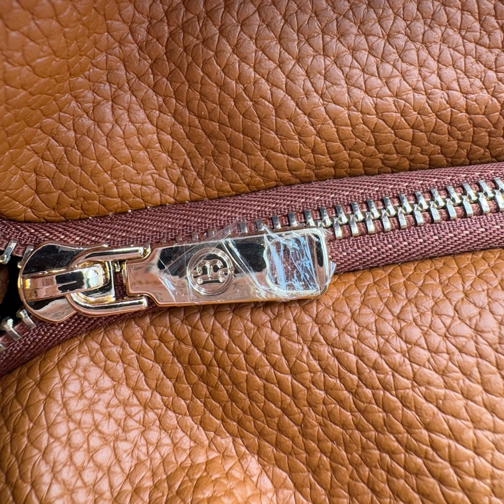 Bostanten Nevin Genuine Leather Satchel Hobo Top Handle Tote - Picture 10 of 13